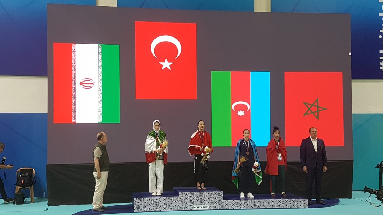 Konya-2021: Taekvondoçularımız günü 3 medalla başa vurdular